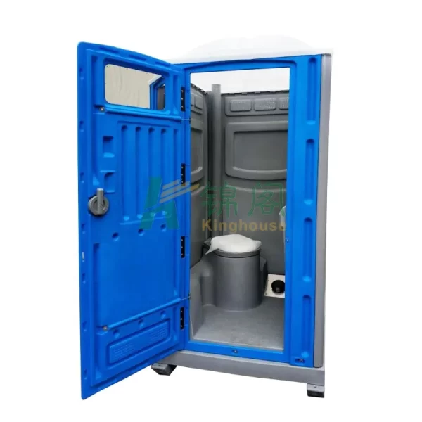 Quick Setup Mobile HDPE Portable Toilets for Public Outdoor Use