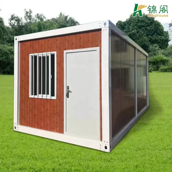 Low Cost Mobile Prefab Portable Living Houses 20ft Prefab Container House for Sale