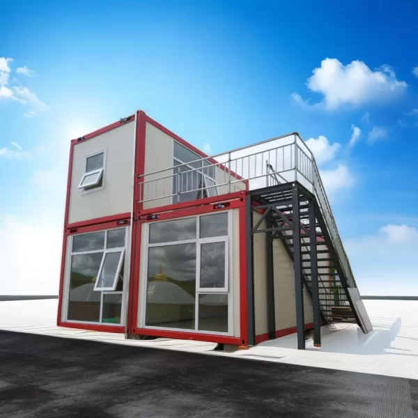 Easy to Assemble Shipping Container House Rustproof Storage Facilities House Container