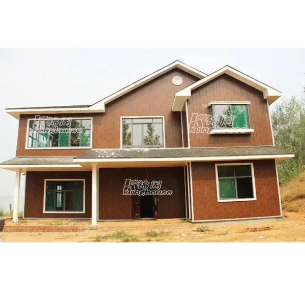 Custom Make Prefabricated Light Steel Villa for Prefabricated Modern Houses From Guangzhou Kinghouse