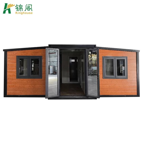 Customizable Expandable House Foldable Container Prefabricate Double Wing Folding Container House