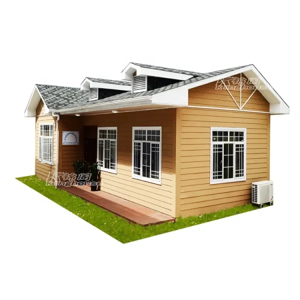 China Low Cost Light Steel Structure Prefab Luxury Villa Homes