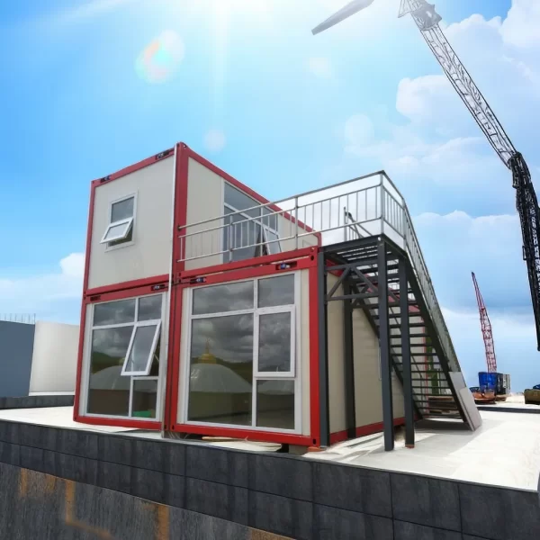 Fast Installation Mobile House Home Fire-Resistant Retail Stores Flat Pack Modular Home