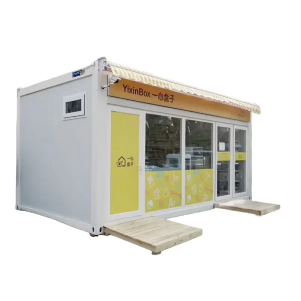 Low-Impact Home Container House Low Maintenance Storage Facilities Flat Pack Container House