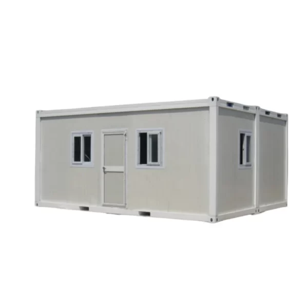 Eco-Friendly Manufactured Homes Leak-Proof Film Sets Flat Pack Prefab Container House