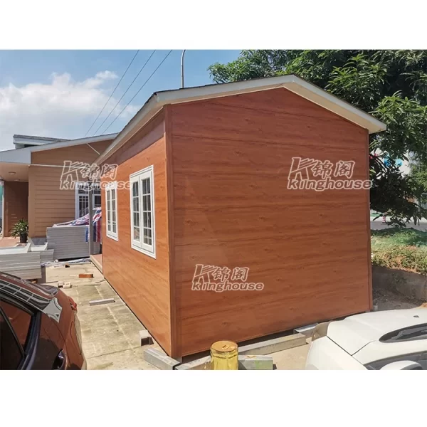 Prices Cheap Portable Light Steel Wood Houses T Type Prefabricated House