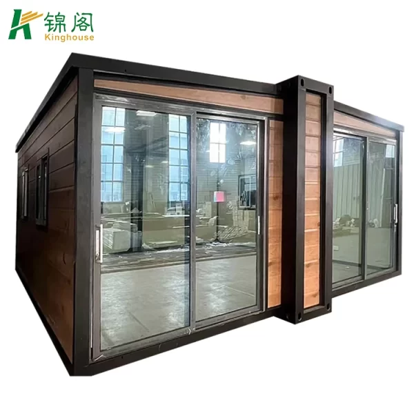 20ft 40ft Finished Prefab Office Ready Made 3 in 1 Expandable Luxury Flat Pack Folding Container House Prefabricadas House