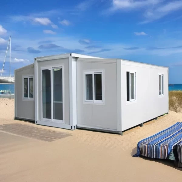 Contemporary Expandable Steel Frame Container Homes