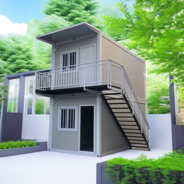 Low Price Modular Home Soundproof Warehousing Shipping Flat Pack Container House