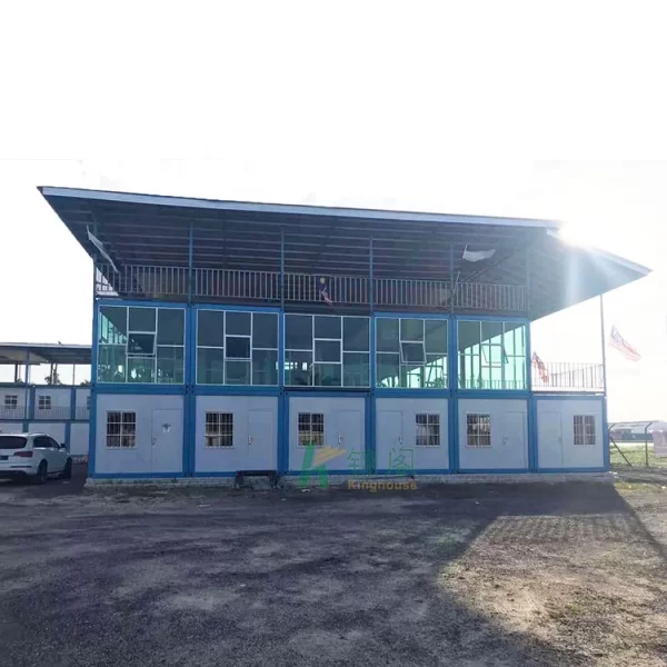 Detachable Two-Story Portable Prefab House for Malaysia Shopping Mall