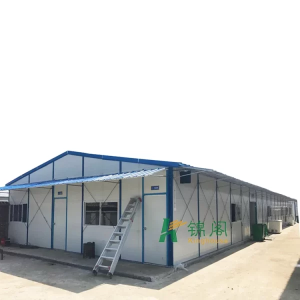 2024 Detachable Precast K-Type House: Waterproof Insulation for Workers' Dormitory