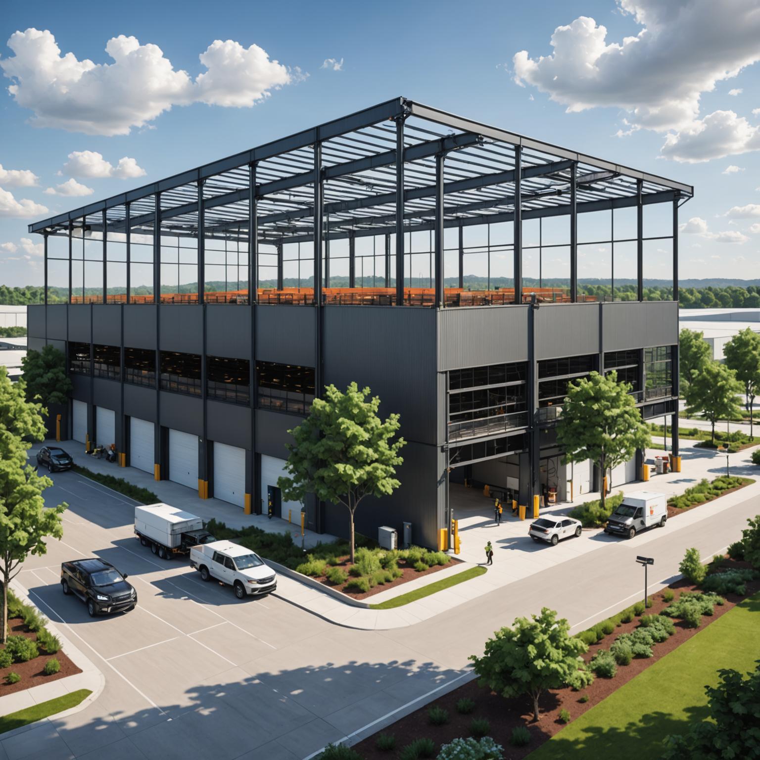 High-Capacity Steel Structure Warehouse Solutions