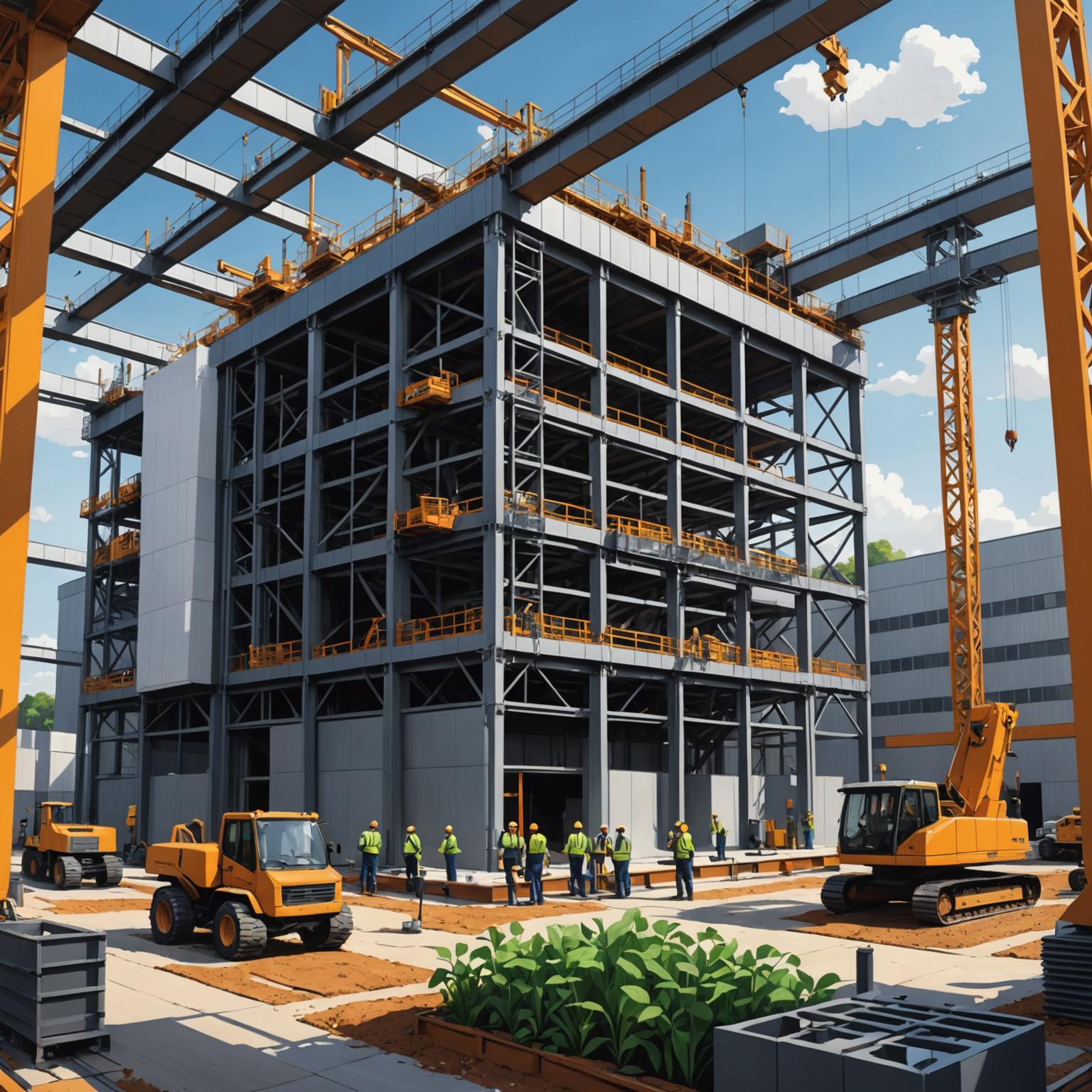 Steel Structure Factory Building: Innovation in Industrial Design