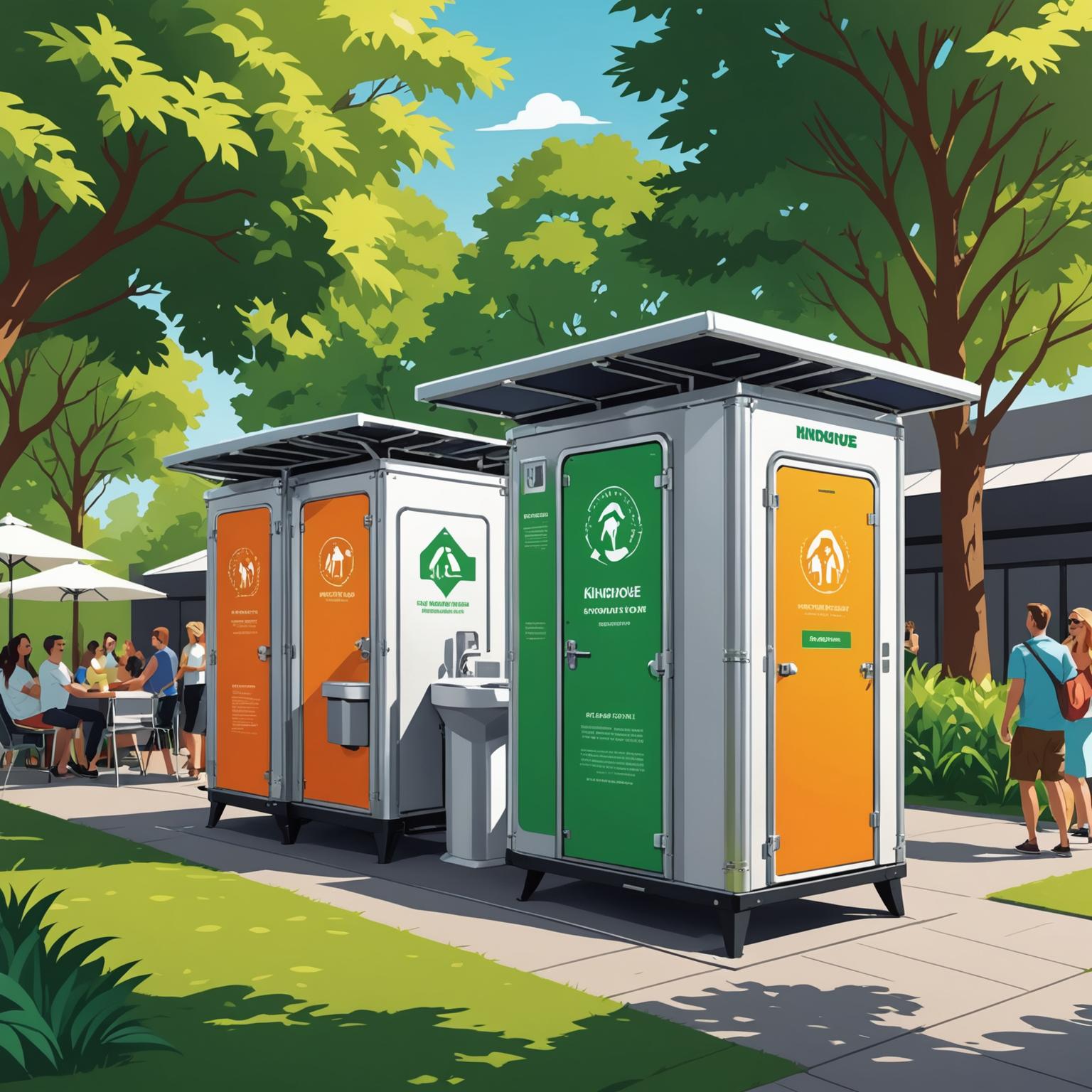 Modern Portable Restroom: A Stylish Sanitation Solution