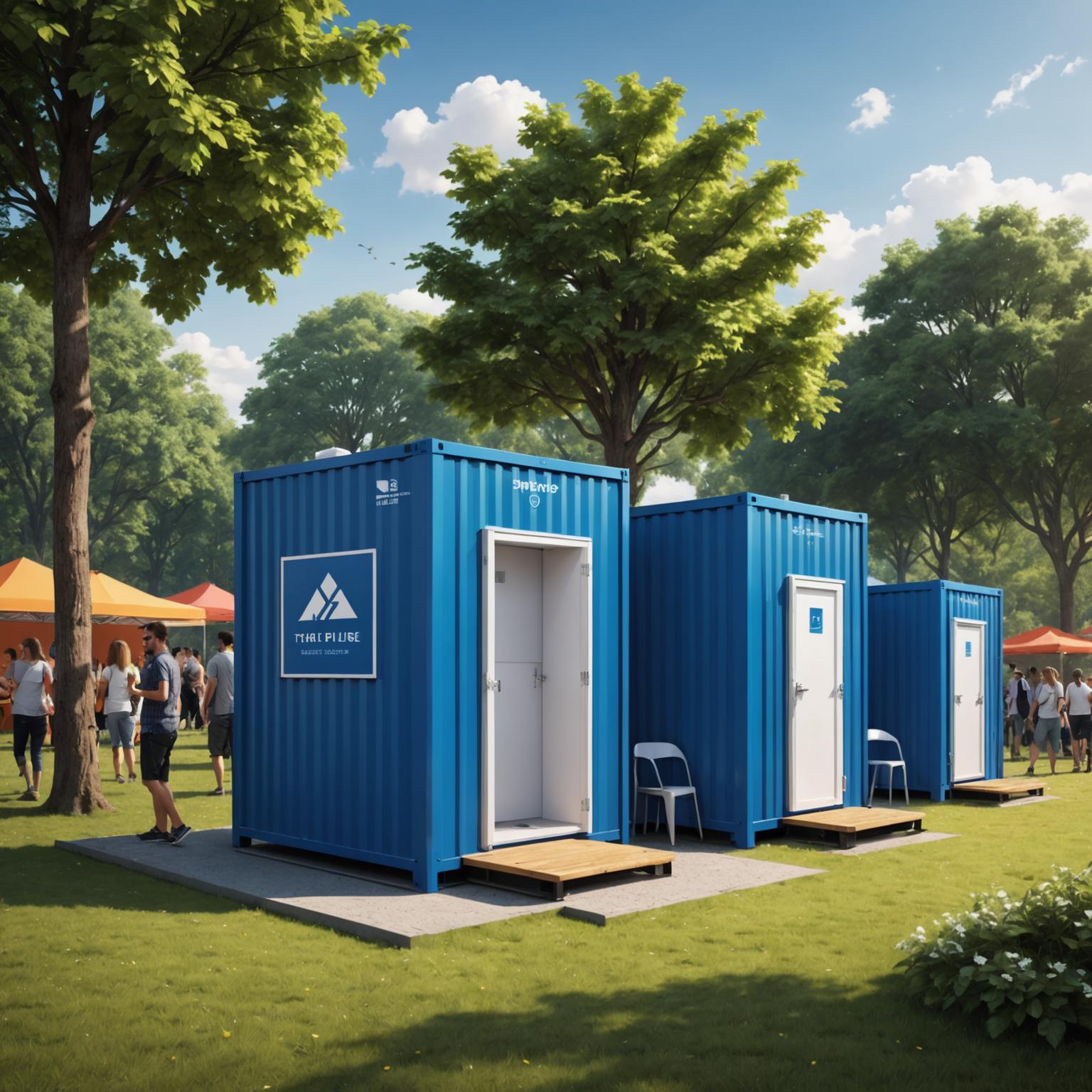 Innovative Container Mobile Toilet Solutions for Events