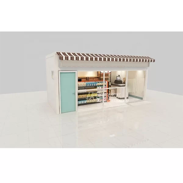 Premium Glass Prefab House Container Shop for Sale