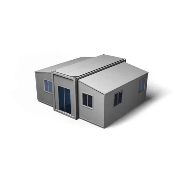 20ft Expandable Container House - 3 in 1 Folding Prefab