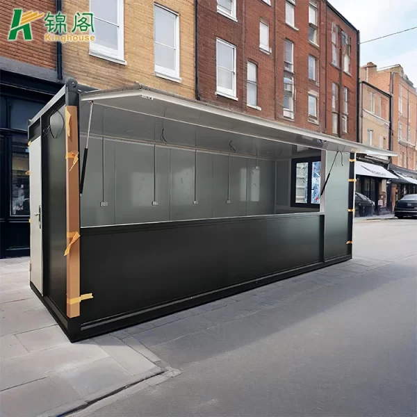 Mobile Custom Container Coffee Shop for Scenic Streets
