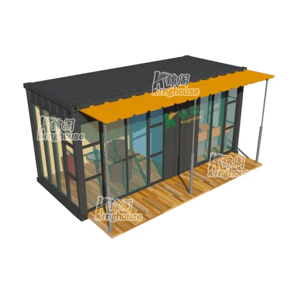 Modern Australian Prefabricated Shipping Container Cafe Home