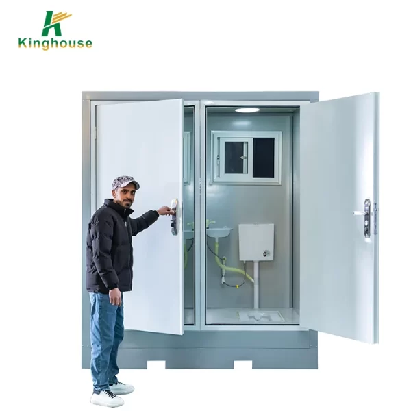 Luxury Detachable Portable Toilet with Bidet and Sink for Events