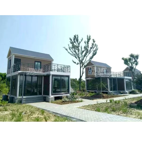 Fast Installation Luxury Anti-Earthquake Light Steel Villa