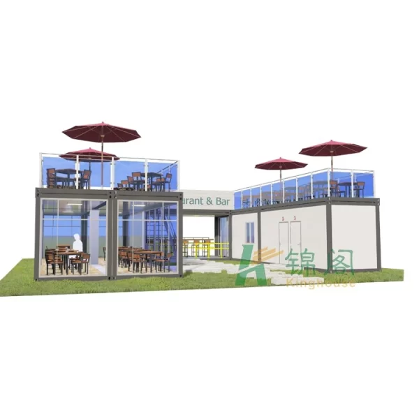 Affordable Prefabricated Coffee Shop Kiosk