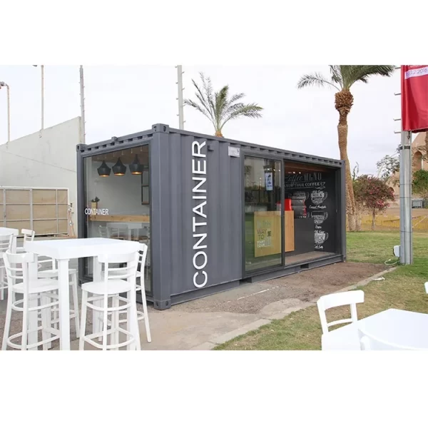 Mobile Container Cafe & Restaurant House