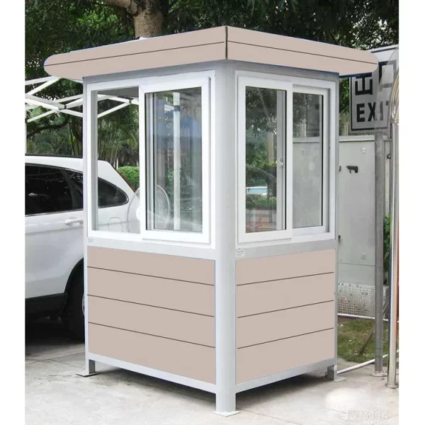 Customized Outdoor Security Guard House - Modular Color Steel Design