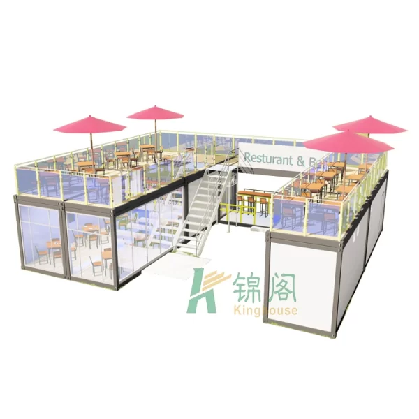 Prefab Container Restaurant Coffee Shop Bar