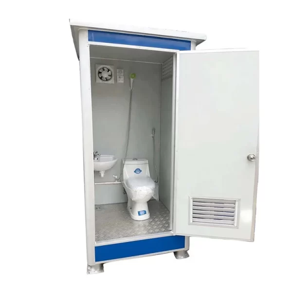 Portable Chemical Outdoor Steel Toilet with Shower