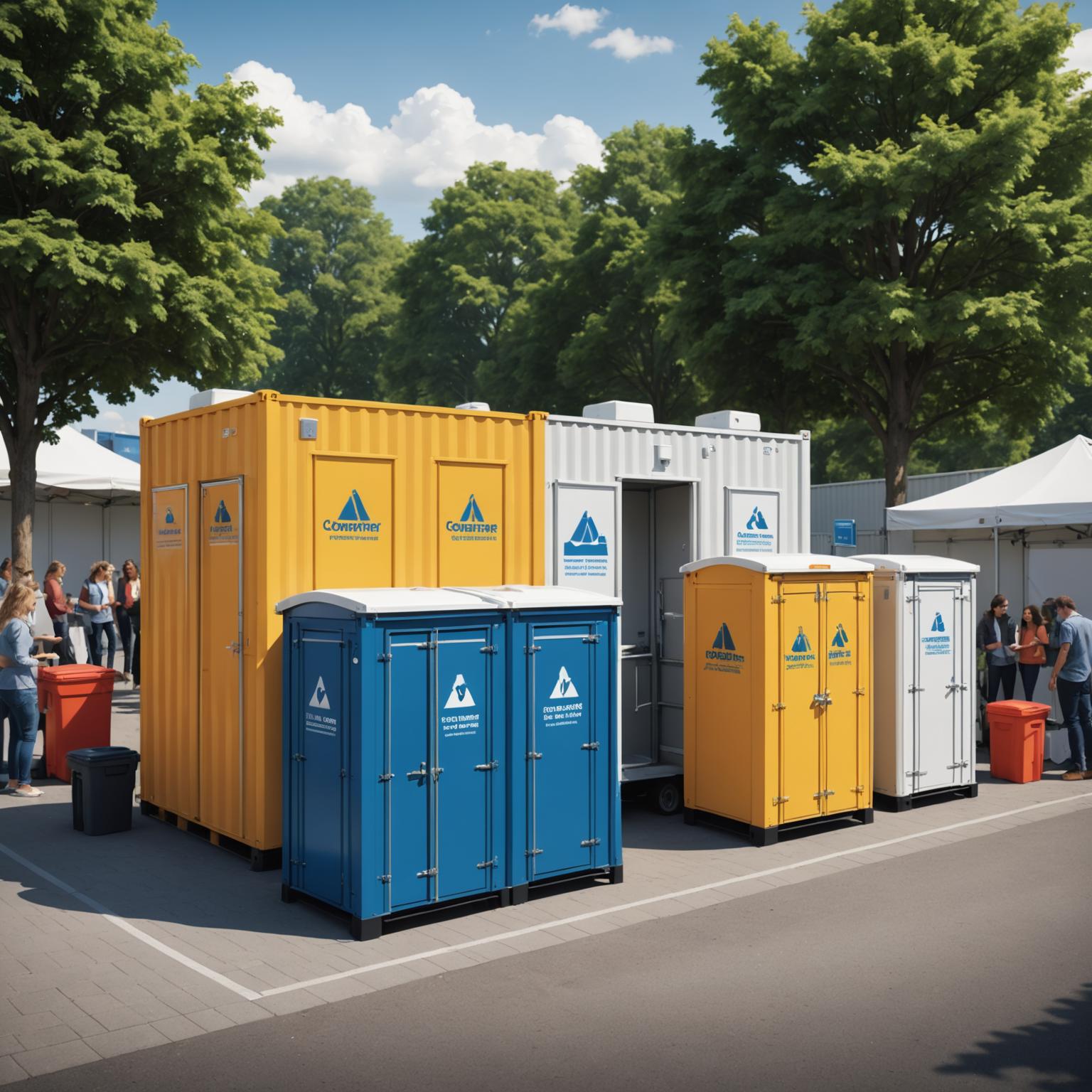 Innovative Container Mobile Toilet Solutions