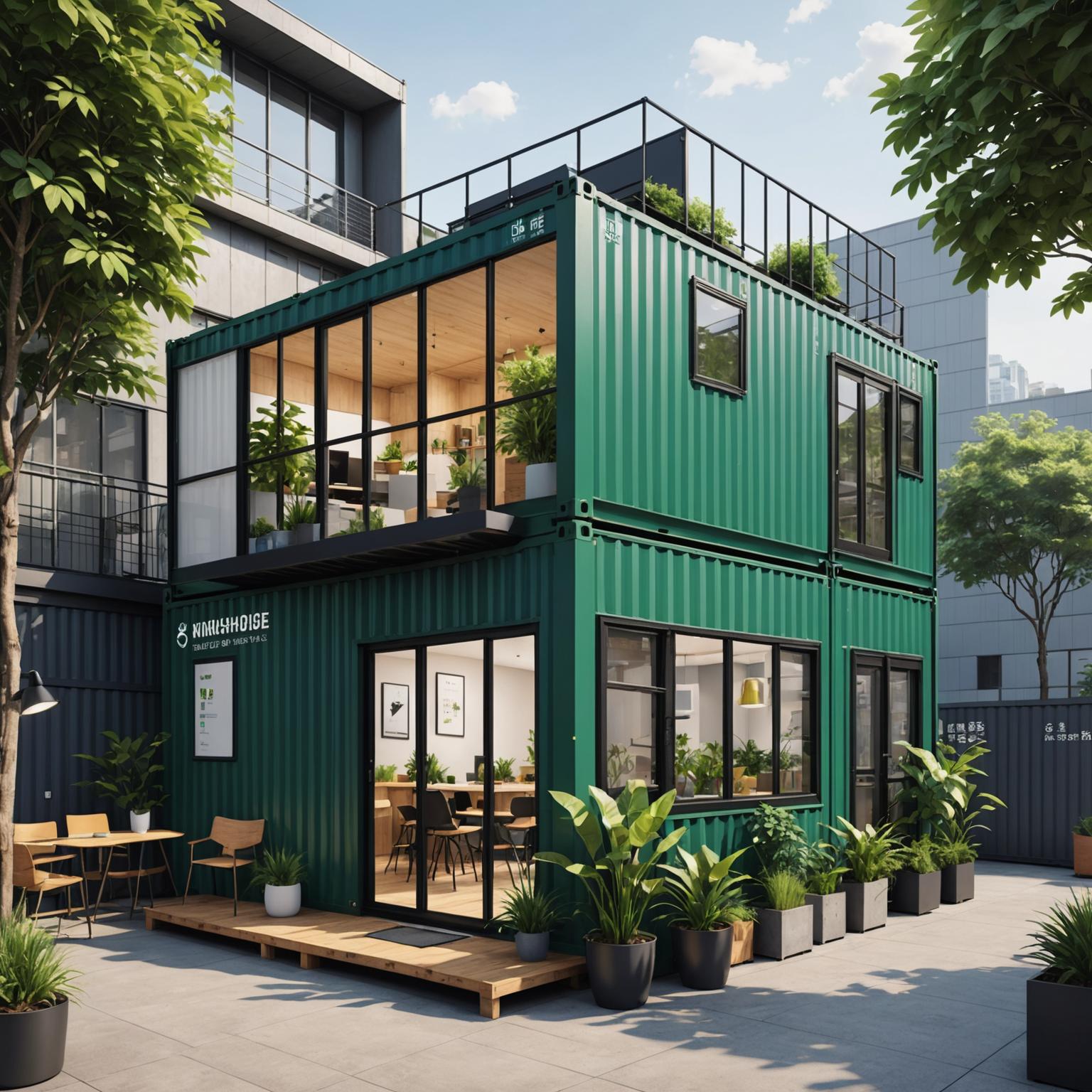 Container House for Office: Sustainable Modular Solutions