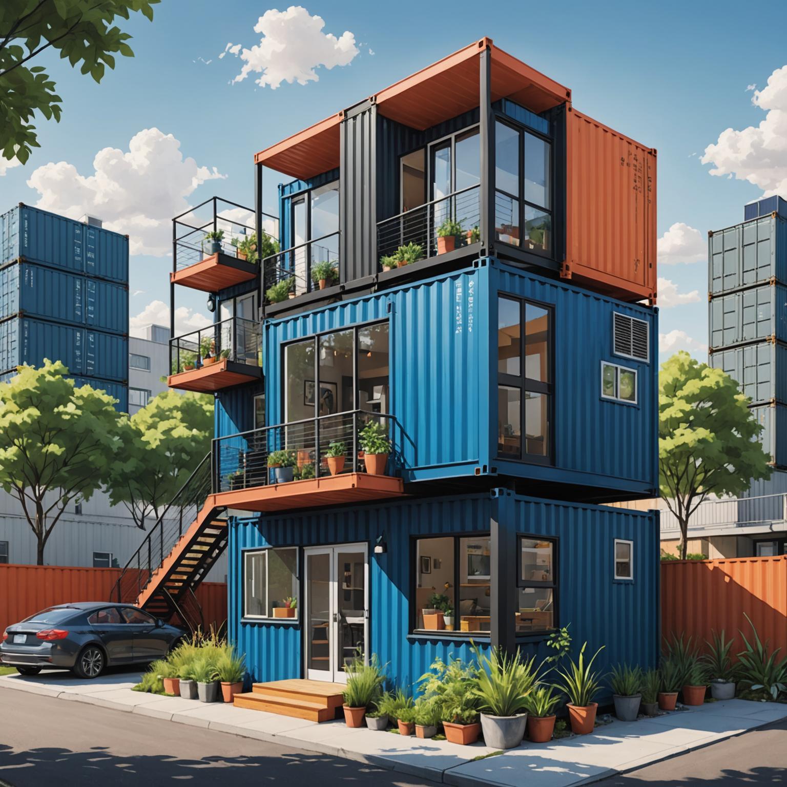 container house OEM OEM container homes commercial container buildings prefabricated container housing