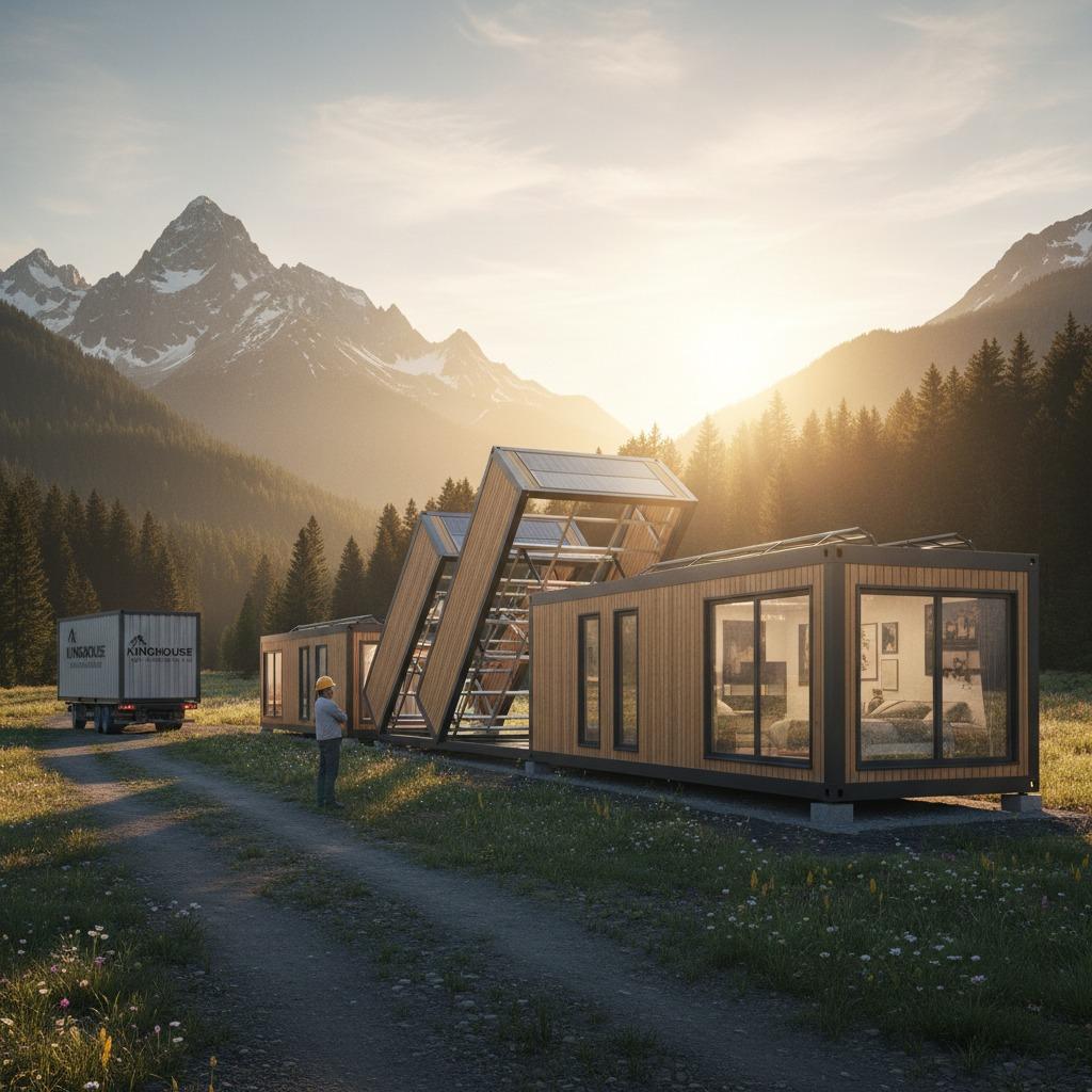 Discover the Innovative Folding Container House for Modern Living
